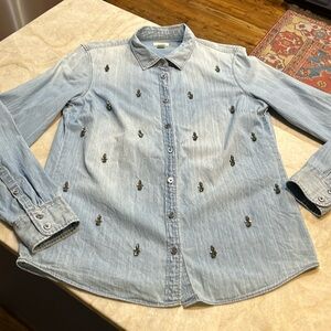 J.Crew denim shirt